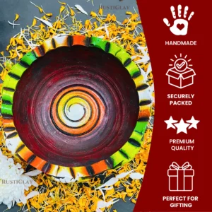 terracotta urli bowl for diwali