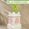 ceramic tulsi pot