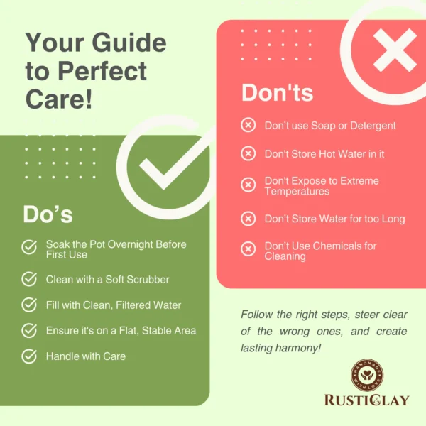 rusticlay dos and dont