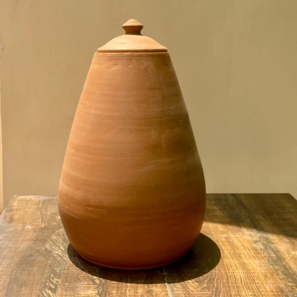 earthen clay water pot 7l