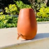 egg shaped 7L clay water pot