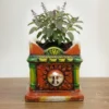 handmade terracotta tulsi planter