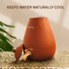 earthen clay water pot 4l earthen clay water pot 4l