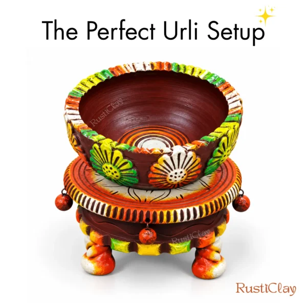 clay stand for urli clay stand for urli